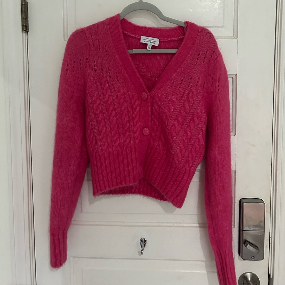 & other stories pink sweater